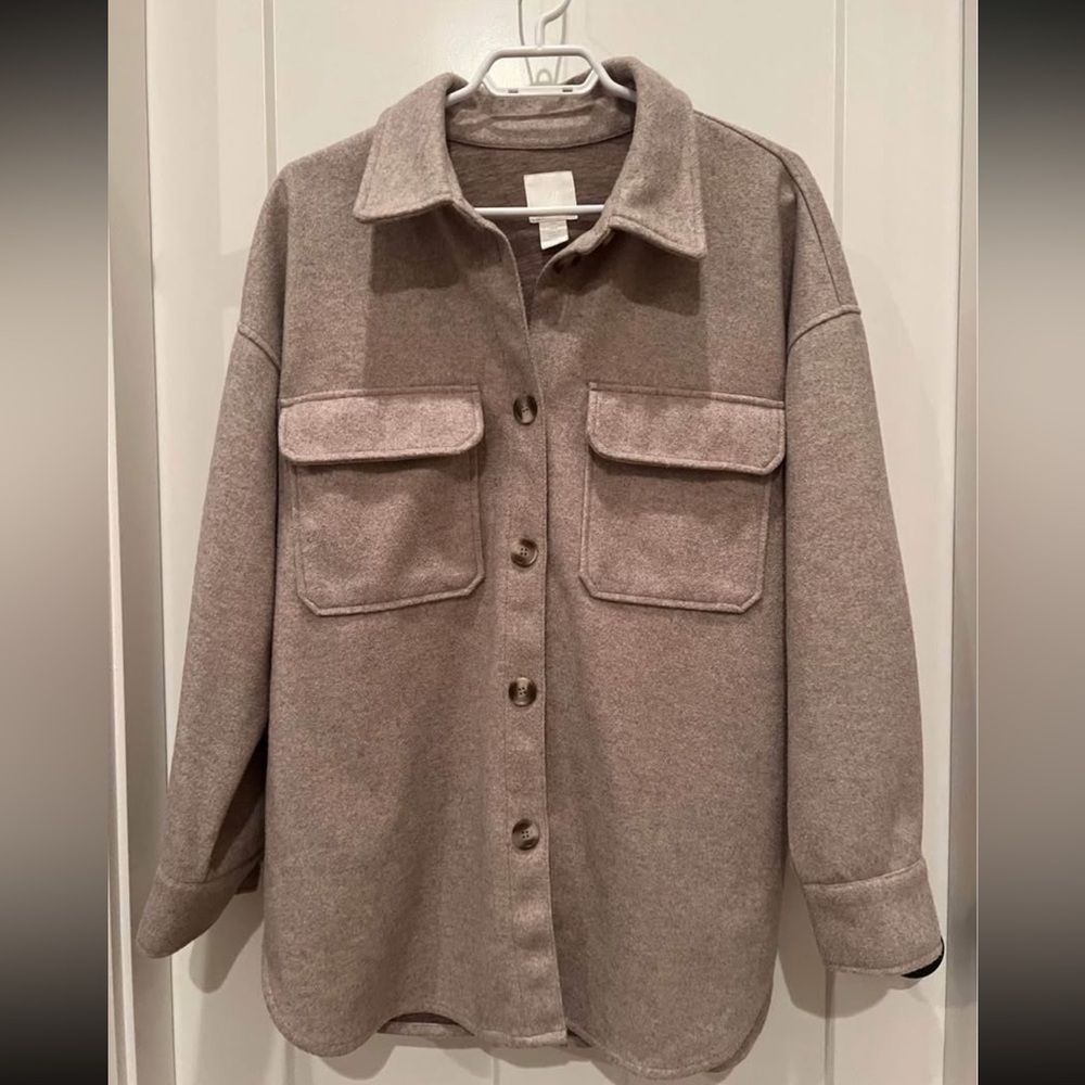 H&M Flannel Shacket